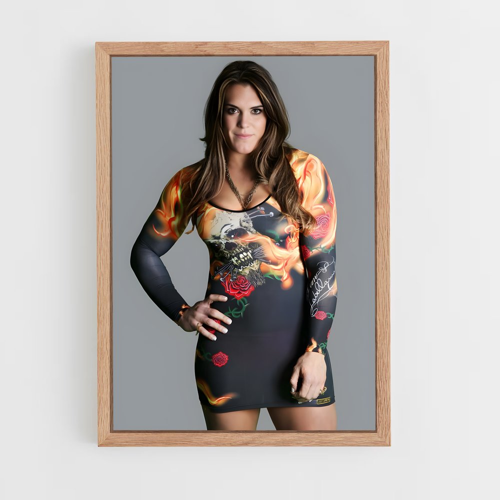 Poster Gabi garcia unicité – affiche Jiu-jitsu brésilien (vue 4)
